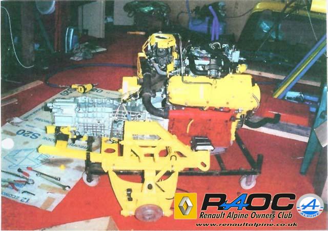 Renault alpine A610  rebuild 1 sf