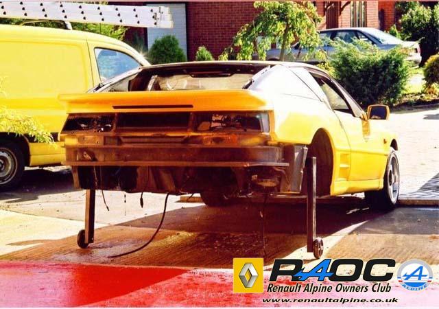 Renault alpine A610  rebuild 8 sf