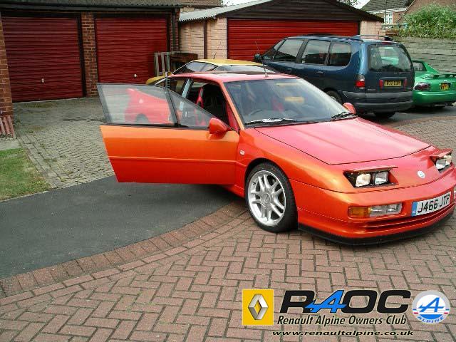 Renault Alpine A610 On  30 6 06 new wheels 001